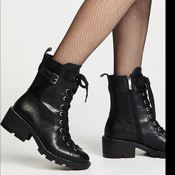 Kendall & Kylie | Shoes | Prime Boot In Black Regal Matte Leather ...